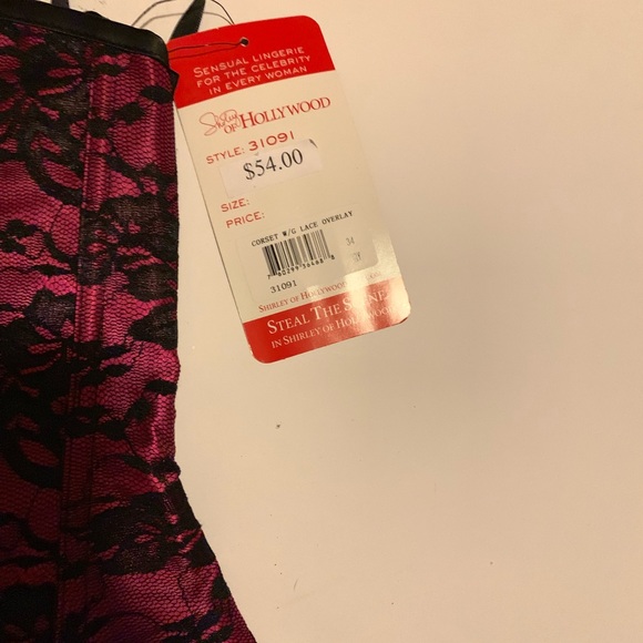 Pink lace corset size 34 - Picture 2 of 3